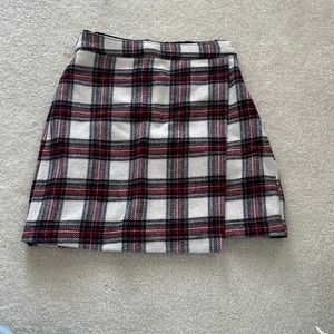 Abercrombie and Fitch plaid flannel mini skirt